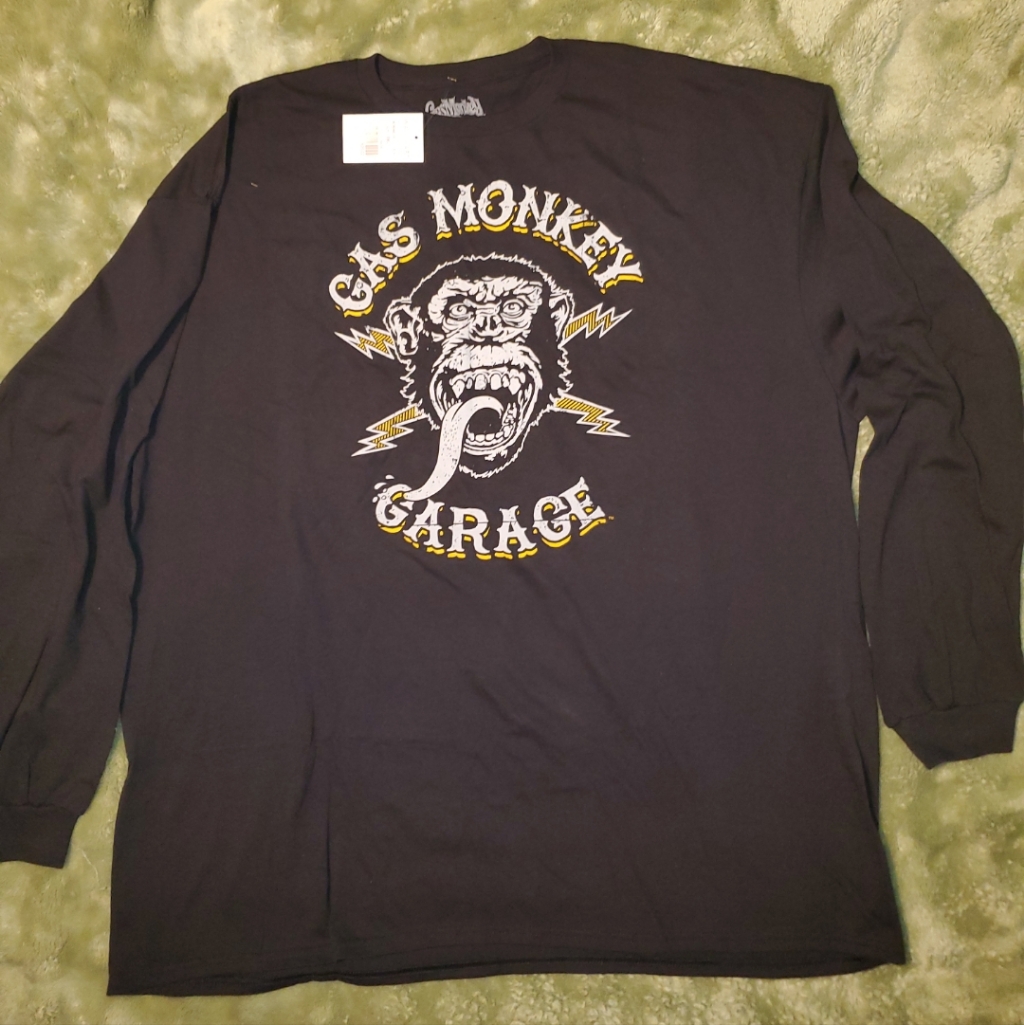 3xl  Gas Monkey Garage Long Sleeve Shirt Brand New With Tags